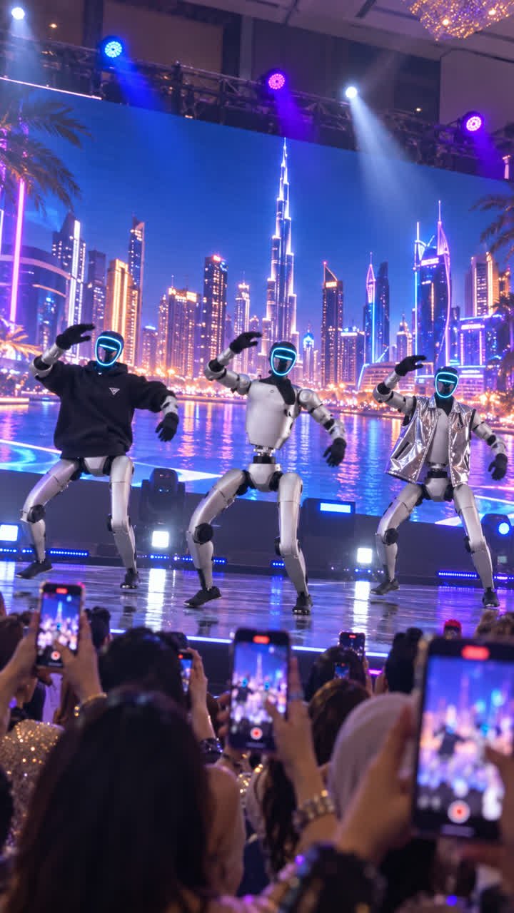 Robot performance under blue stage lights